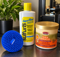 Seven Pillars 3-Step Scalp Care & Grooming Kit | Shampoo, Conditioner & Massage Brush